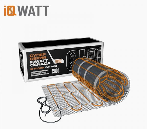 Теплый пол IQ FLOOR MAT PRO 6,0 кв.м.