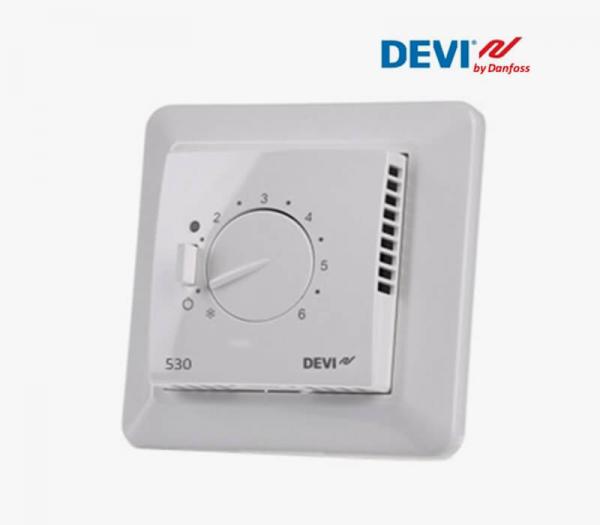 Терморегулятор для теплого пола Devireg 530 ELKO