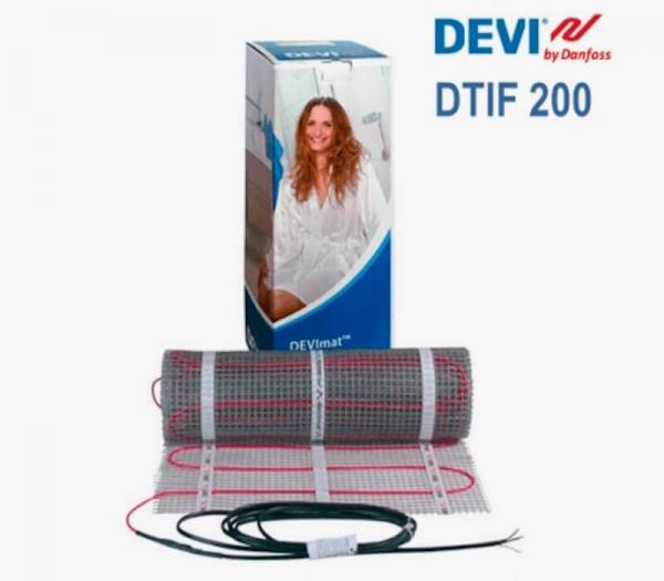 Теплый пол DEVImat DTIF-200 - 1,05 м.кв.