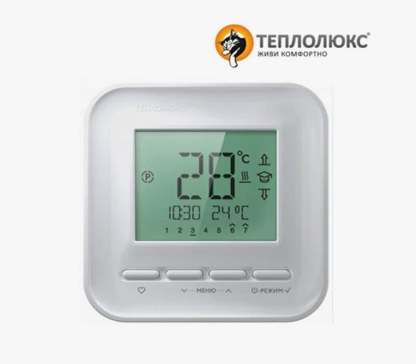Терморегулятор для теплого пола Теплолюкс ТР 520 белый