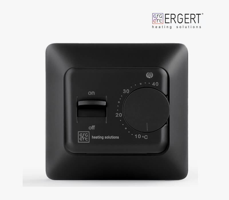 Терморегулятор для теплого пола Ergert FLOOR CONTROL 110 black