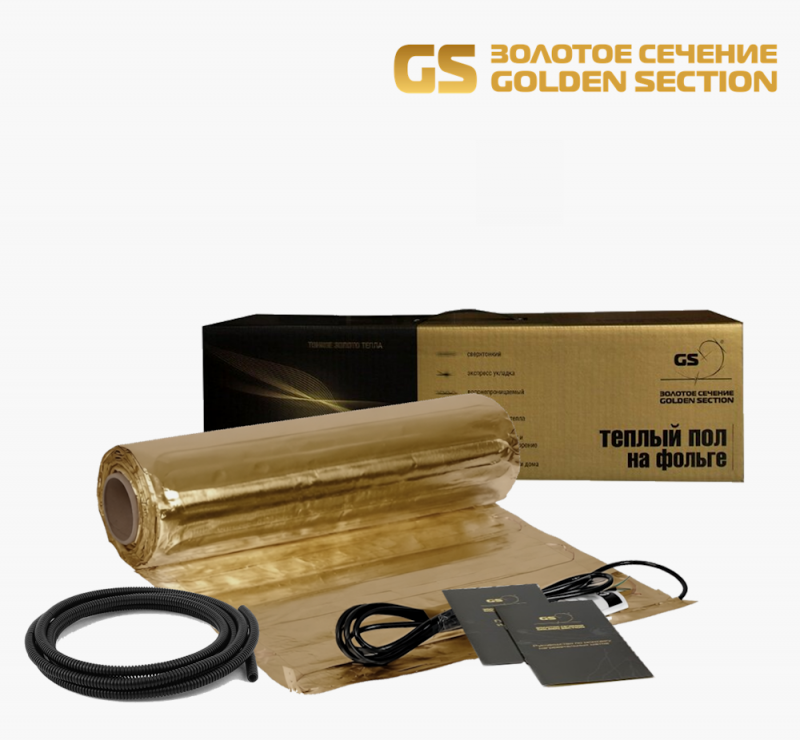 Мат на фольге Золотое Сечение GS - 4,5 кв.м.