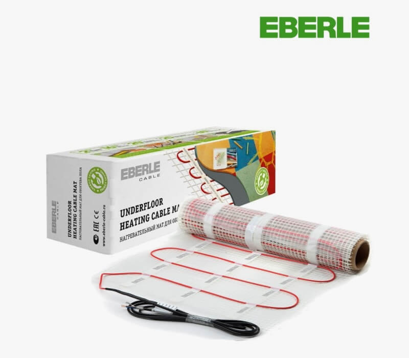 Теплый пол Eberle Cable D-mat - 1,0 кв.м.