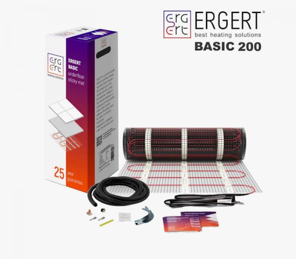 Теплый пол ERGERT Basic 200 (ETMB-200) - 4,0 кв.м.