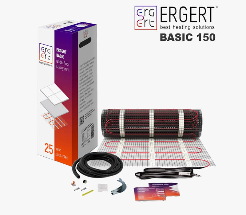 Теплый пол ERGERT Basic 150 (ETMB-150) - 0,5 кв.м.